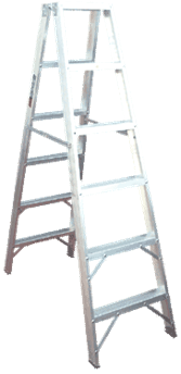 ESCALERA DE ALUMINIO TIJERA DOBLE