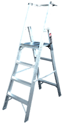 ESCALERA DE ALUMINIO TIJERA DOBLE