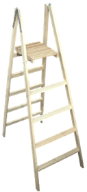ESCALERA DE ALUMINIO TIJERA DOBLE